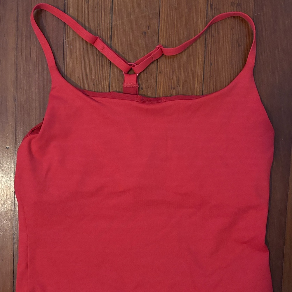 Bright Red Outdoor Voices Tank Top Workout